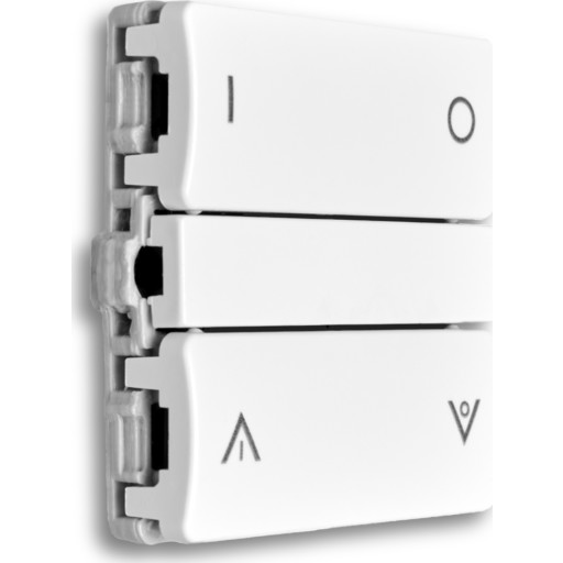 Smartkontakten Casambi batteritryk til LK Fuga tænd/sluk, hvid