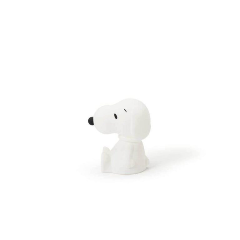 Snoopy LED-bordlampe, batteridrevet, højde 11 cm, hvid Snoopy Bundle of Light Mr Maria - Børneværelse - Ungdommelig - Plastik