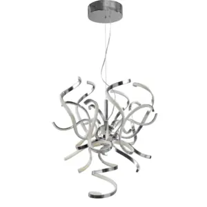 Sompex Loftlampe Weed LED Silver - Højde 300 cm