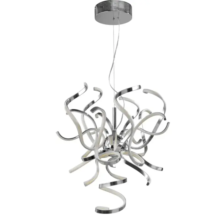 Sompex Loftlampe Weed LED Silver - Højde 300 cm