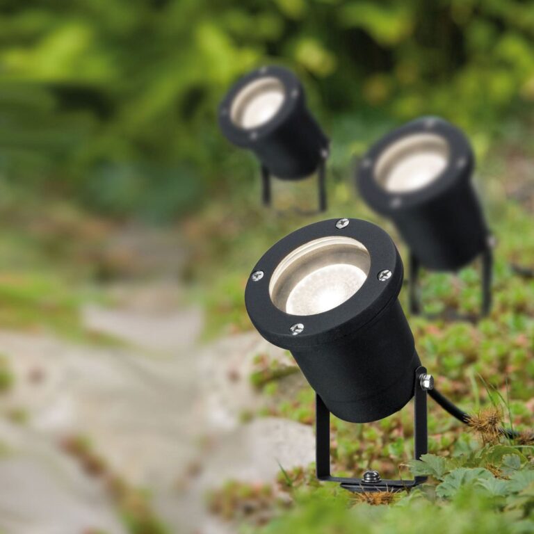 Special Line LED-lampe med jordspyd, 3-pak, GU10 Paulmann - Metal - Med én lyskilde