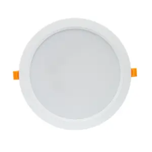 Spectrum 18W LED indbygningspanel - Hul: Ø14,5 cm, Mål: Ø17 cm, 230V, IP54 udendørs