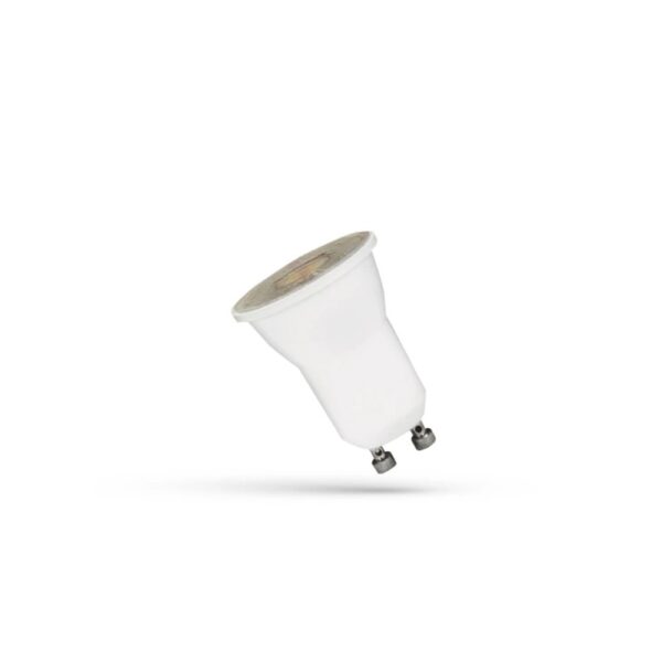 Spectrum 2W LED Mini GU10 - Ø35mm, med linse, 230V