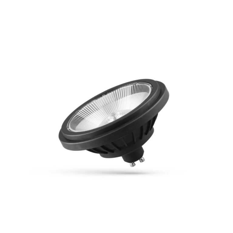 Spectrum AR111 GU10 14W LED spot - 230V, 40Â° spredning, sort, 230V