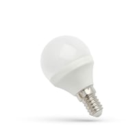 Spectrum LED pære 6W, G45 E14, kold hvid, ikke dæmpbar