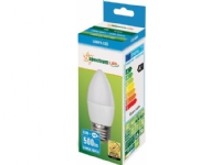 Spectrum LED stearinlys E27, 230V, 6W, CW (WOJ13062)
