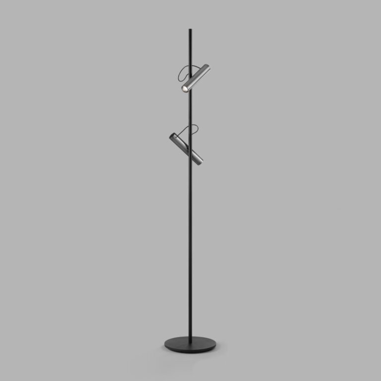 Spirit F1 LED Gulvlampe Sort/Titanium - 2700K - LIGHT-POINT