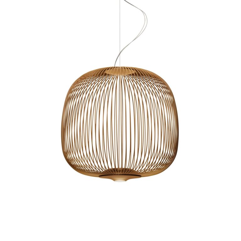 Spokes 2 Midi Pendel med LED Kobber