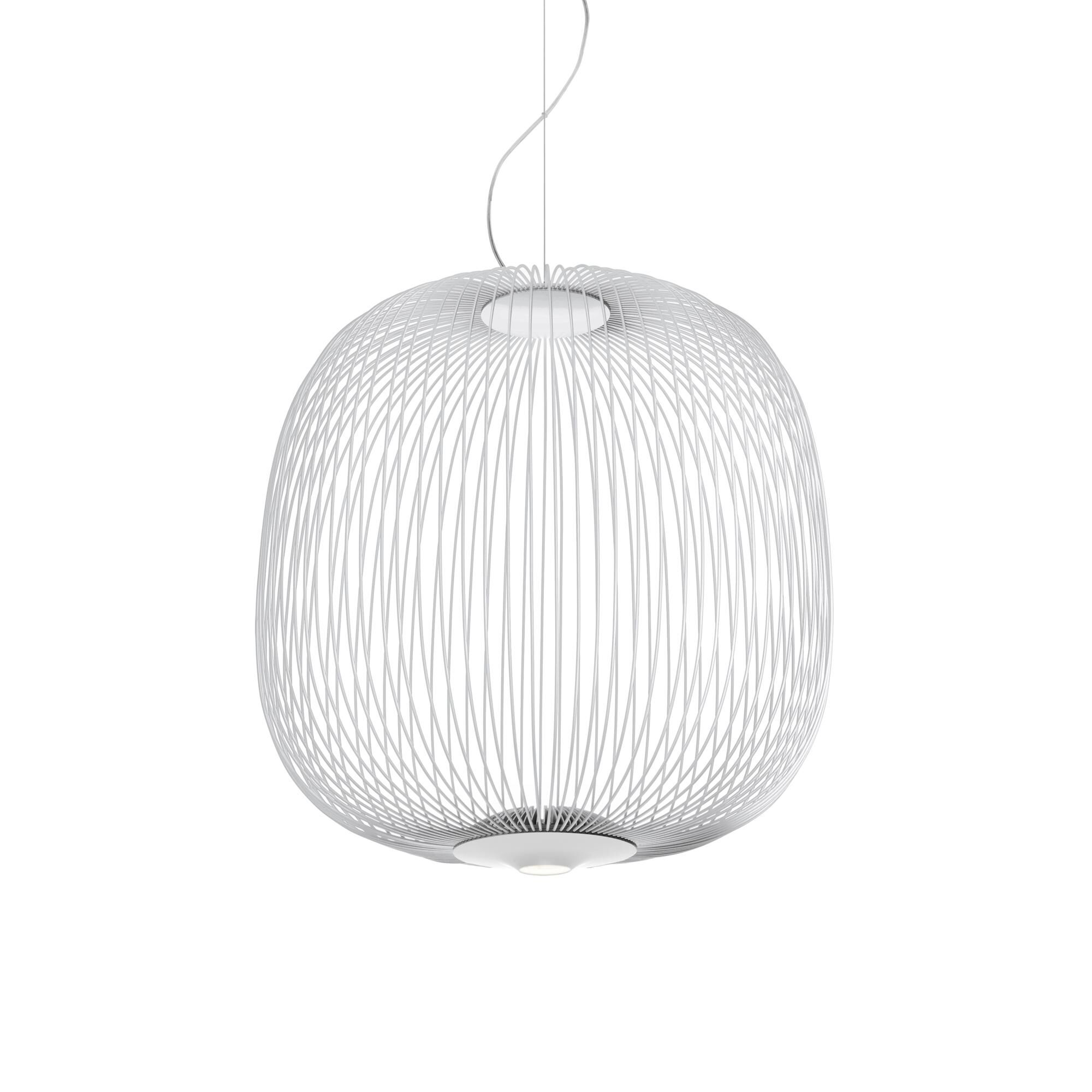 Spokes 2 Pendel med LED Hvid