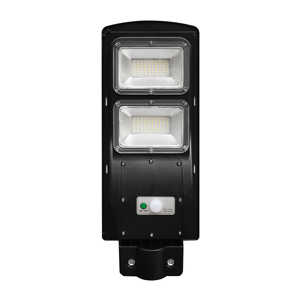 St120 VT LED - plastic solar streetlight 6000K black hus
