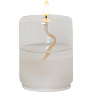 Star Trading Flamme Float stearinlys i glaslanterne