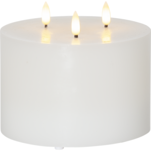 Star Trading Flamme Pillar LED bloklys, batteri