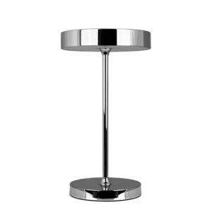 Starlight LED batterilampe / bordlampe, krom