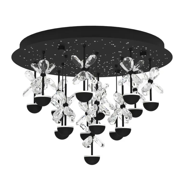 Stars of Light - Pianopoli LED-loftlampe sort 50 cm EGLO