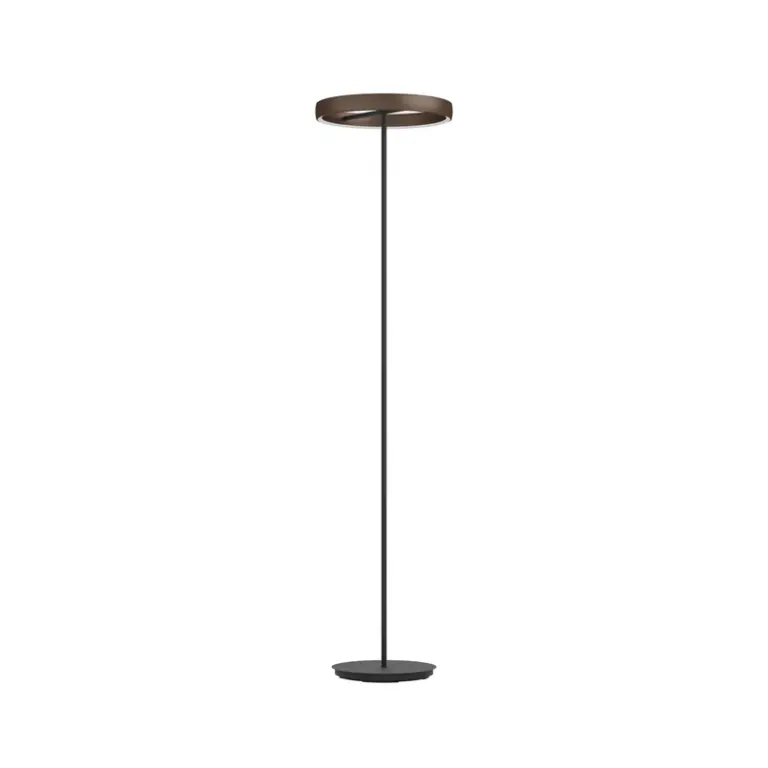 Stars of Light - Trabuco LED-gulvlampe, sort/brun, 175 cm –