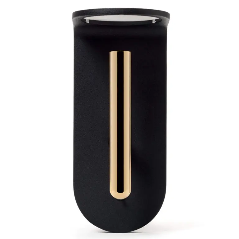 Stilnovo - 2Nights W2 LED-væglampe, sort-guld