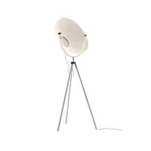 Stilnovo - Demi Moon LED-gulvlampe, hvid, højde 196 cm