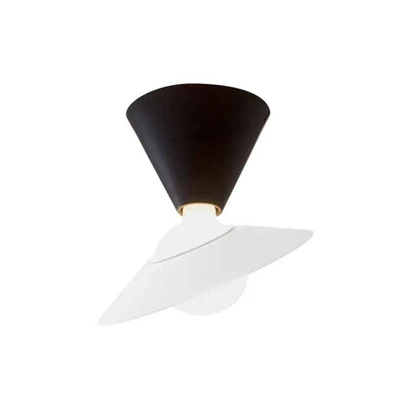 Stilnovo - Fante LED-loftlampe, sort, 2.700 K