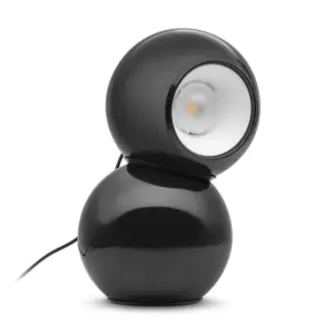 Stilnovo - Gravitino LED-bordlampe, sort, højde 24,9 cm