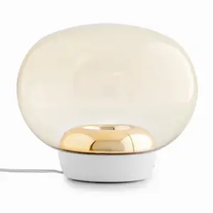 Stilnovo - La Mariée LED-bordlampe, guld/hvid, højde 23,5 cm