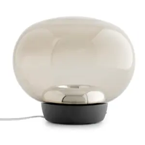 Stilnovo - La Mariée LED-bordlampe, røggrå, højde 23,5 cm