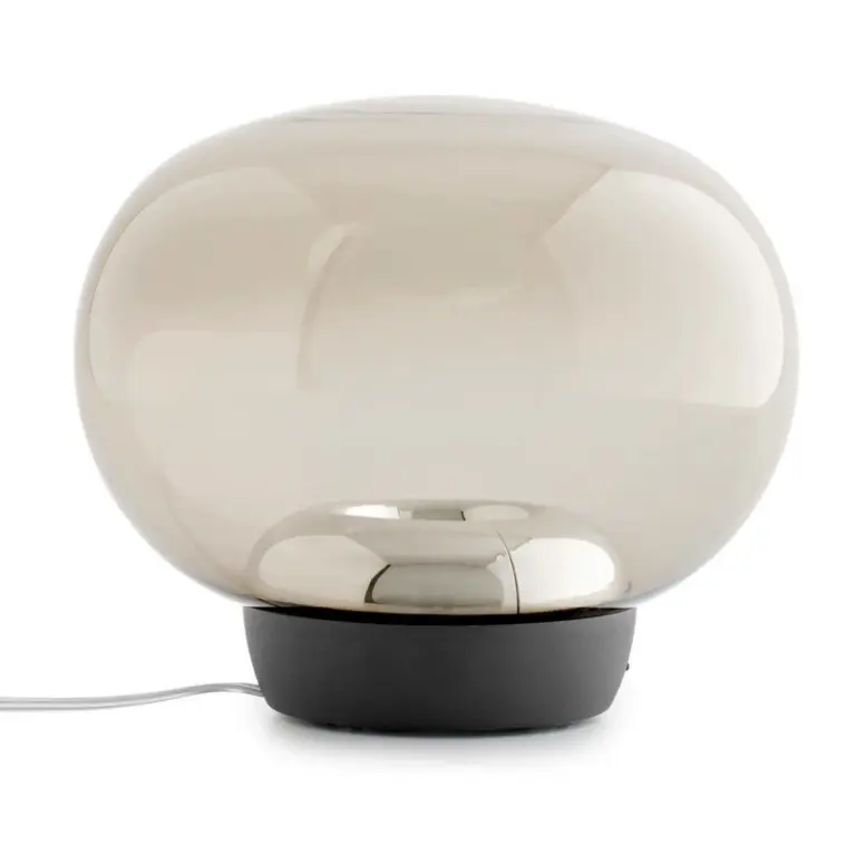 Stilnovo - La Mariée LED-bordlampe, røggrå, højde 23,5 cm