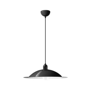 Stilnovo - Lampiatta LED-pendel, sort, Ø 50 cm