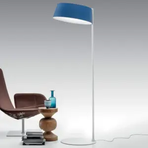 Stilnovo - Oxygen FL2 LED-gulvlampe, azurblå, højde 194 cm