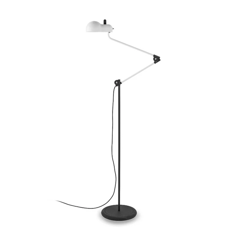 Stilnovo - Topo LED-gulvlampe, hvid, højde 140 cm