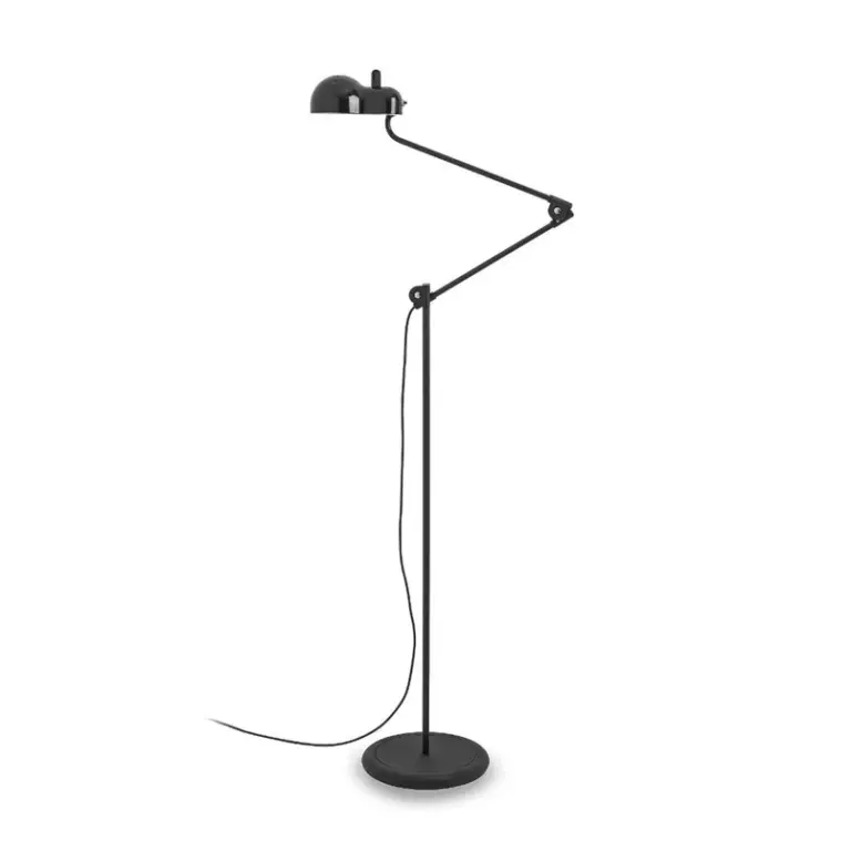 Stilnovo - Topo LED-gulvlampe, sort, højde 140 cm