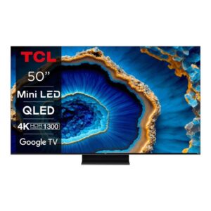 TCL 50" Fladskærms TV 50C805 C80 Series - 50" LED-backlit LCD TV - QLED - 4K LED 4K