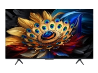 TCL 50C655 - 50 Diagonal klasse (50 til at se) - C655 Series LED-bagbelyst LCD TV - QLED Pro - Smart TV - Google TV - 4K UHD (2160p) 3840 x 2160 - HDR - Quantum Dot, Direct LED - børstet titanium metal