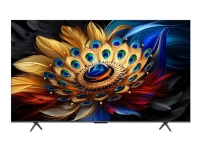 TCL 55C655 - 55 Diagonal klasse (54.6 til at se) - C655 Series LED-bagbelyst LCD TV - QLED Pro - Smart TV - Google TV - 4K UHD (2160p) 3840 x 2160 - HDR - Quantum Dot, Direct LED - børstet titanium metal