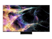 TCL 55C845 - 55 Diagonal klasse (54.6 til at se) - C84 Series LED-bagbelyst LCD TV - QLED - Smart TV - Google TV - 4K UHD (2160p) 3840 x 2160 - HDR - Quantum Dot, Mini-LED - børstet titan