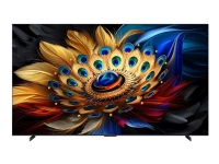 TCL 98C655 - 98 Diagonal klasse (97.5 til at se) - C655 Series LED-bagbelyst LCD TV - QLED Pro - Smart TV - Google TV - 4K UHD (2160p) 3840 x 2160 - HDR - Quantum Dot, Direct LED - børstet titanium metal