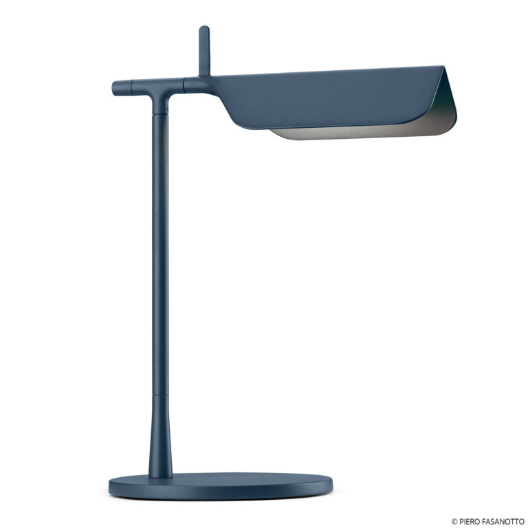 Tab T LED bordlampe Mat Blue FLOS - Stue - Design - Metal - Med én lyskilde
