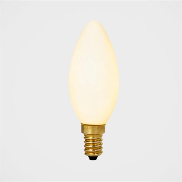 Tala Candle E14 4W LED pære, mat hvid