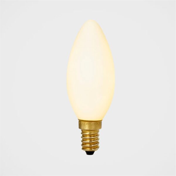 Tala Candle E14 4W LED pære, mat hvid Dim to Warm