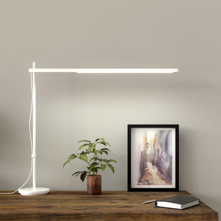 Talak Professional LED-bordlampe hvid Artemide - Kontor / arbejdsværelse - Design - Metal - Med én lyskilde