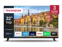 Thomson 32FG2S14C - 32 Diagonal klasse LED-bagbelyst LCD TV - Smart TV - Google TV - 1080p 1920 x 1080 - Direct LED - sort