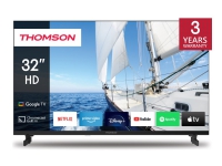 Thomson 32HG2S14 - 32 Diagonal klasse LED-bagbelyst LCD TV - Smart TV - Google TV - 720p 1366 x 768 - Direct LED - sort