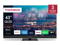 Thomson 43QG6C14 - 43 Diagonal klasse LED-bagbelyst LCD TV - QLED Plus - Smart TV - Google TV - 4K UHD (2160p) 3840 x 2160 - HDR - Direct LED, Quant