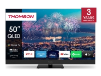 Thomson 50QG6C14 - 50 Diagonal klasse LED-bagbelyst LCD TV - QLED Plus - Smart TV - Google TV - 4K UHD (2160p) 3840 x 2160 - HDR - Direct LED, Quantum Dot - sort