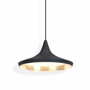 Tom Dixon Beat Pendel Wide Sort LED