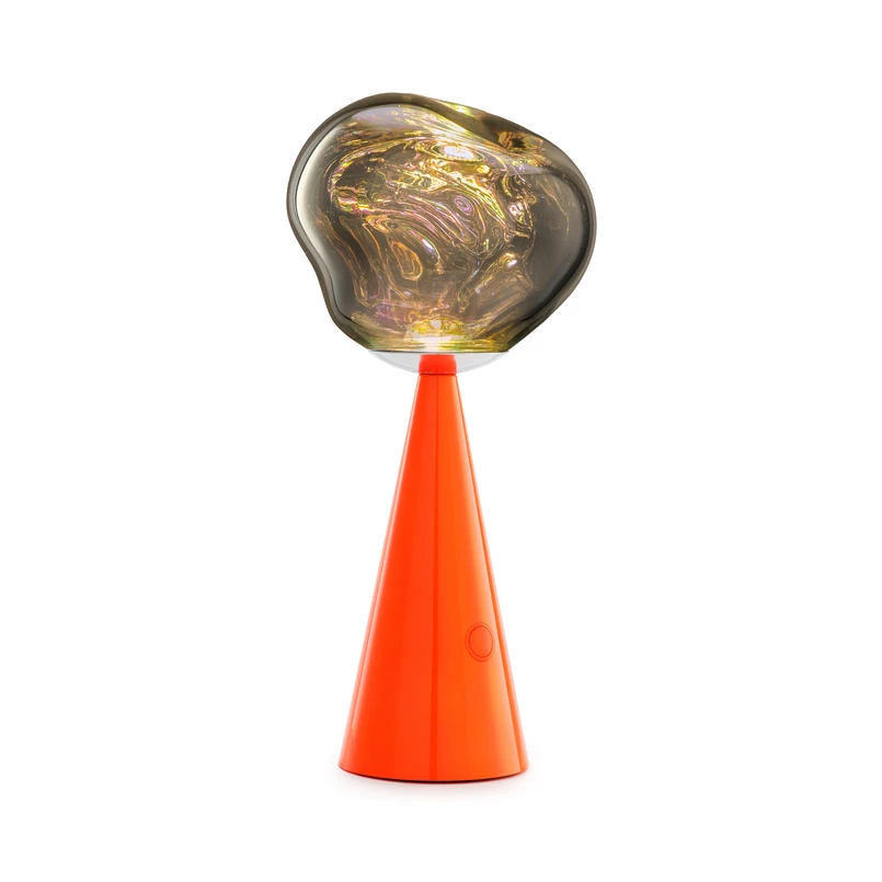 Tom Dixon - Melt LED-batteridrevet bordlampe fluoro/rød 29 cm IP44