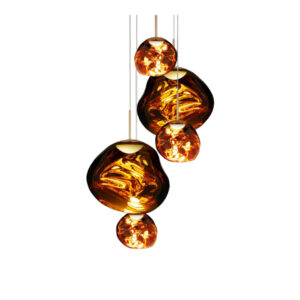 Tom Dixon - Melt Round LED Pendel Large Guld