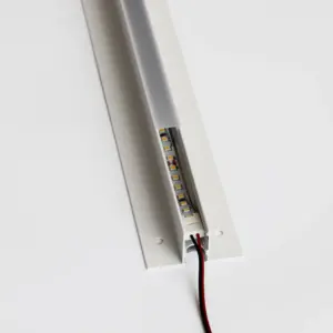 Troldtekt Skinne 60 cm til LED strips - Planforsænket, kan forlænges