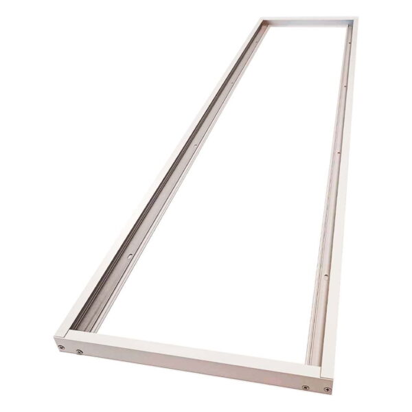 Troldtektramme til LED Panel 30x120 - 25mm - Perfect Fit - Hvid