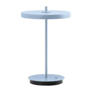UMAGE - Asteria Move LED-batteridrevet bordlampe, lyseblå, 31 cm