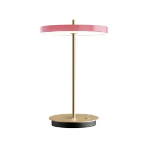 UMAGE - Asteria Move LED-batteridrevet bordlampe rosé/messing 31 cm